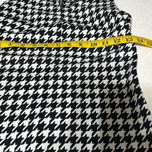 Kardashian collection sleeveless career houndstooth print dress Xs - Picture 7 of 9